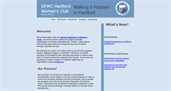 Desktop Screenshot of hartfordwomensclub.org